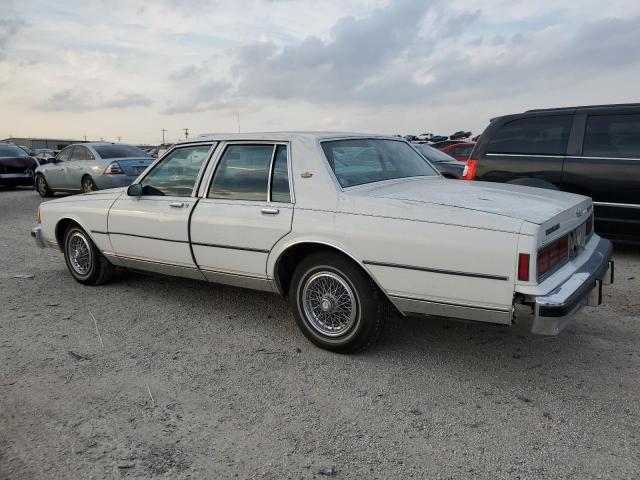 1G1BN69H8G9109021 - 1986 CHEVROLET CAPRICE CL WHITE photo 2