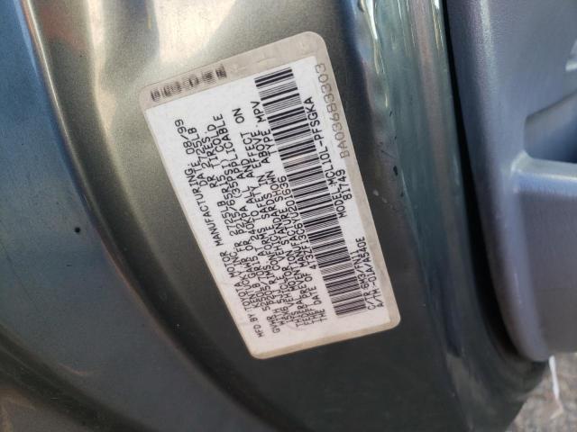 4T3ZF13C6YU201636 - 2000 TOYOTA SIENNA LE GRAY photo 13