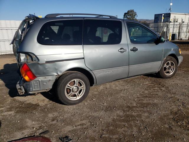 4T3ZF13C6YU201636 - 2000 TOYOTA SIENNA LE GRAY photo 3