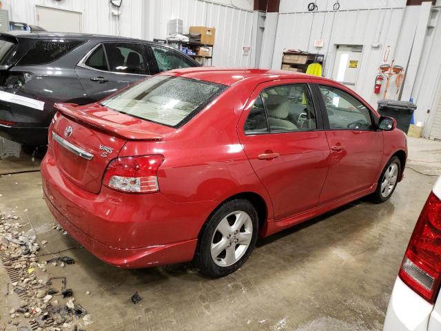 JTDBT923471149835 - 2007 TOYOTA YARIS RED photo 3