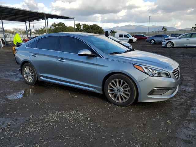 5NPE34AF4FH113498 - 2015 HYUNDAI SONATA SPO GRAY photo 4