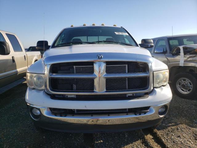 3D7LS38C25G773715 - 2005 DODGE RAM 3500 S WHITE photo 5