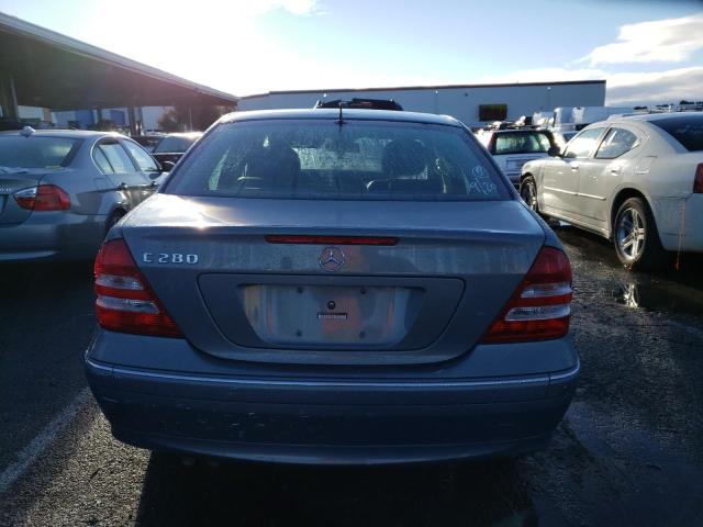 WDBRF54J76F831831 - 2006 MERCEDES-BENZ C 280 GRAY photo 6