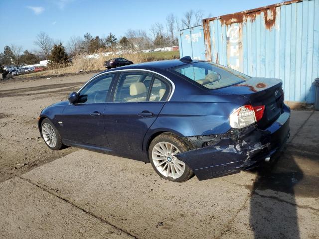 WBAPL5C50BA918299 - 2011 BMW 335 XI BLUE photo 2
