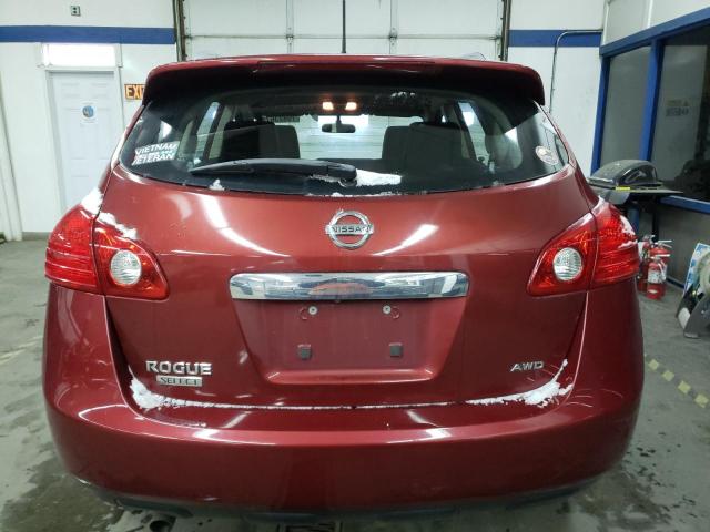 JN8AS5MVXEW712400 - 2014 NISSAN ROGUE SELE RED photo 6