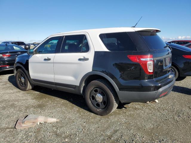 1FM5K8AR4DGC26126 - 2013 FORD EXPLORER P TWO TONE photo 2