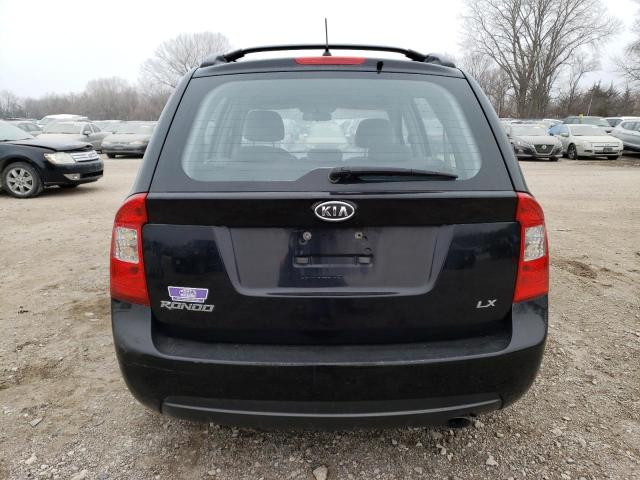 KNAFG525077088834 - 2007 KIA RONDO BASE BLACK photo 6