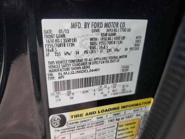 5LMJJ2J56DEL04460 - 2013 LINCOLN NAVIGATOR 黑色 照片 13