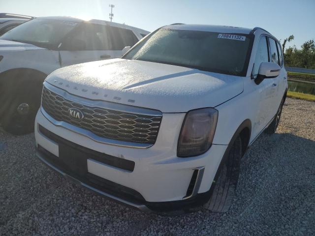 5XYP34HC3LG077147 - 2020 KIA TELLURIDE WHITE photo 1