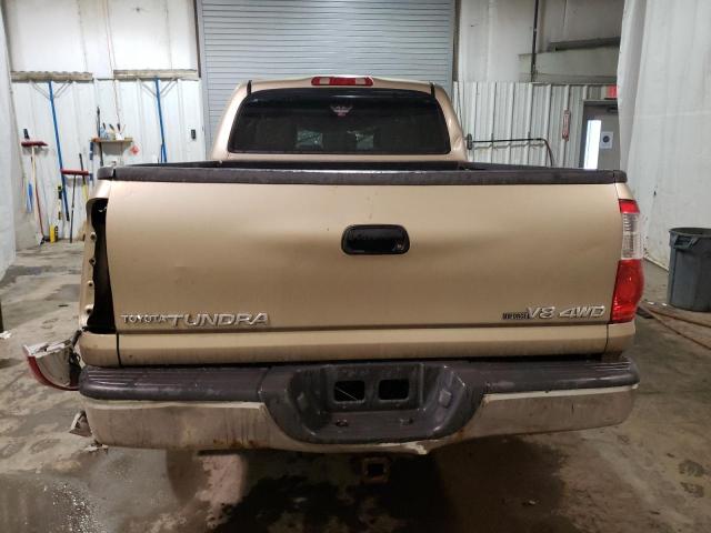 5TBDT441X6S524595 - 2006 TOYOTA TUNDRA DOU BROWN photo 6