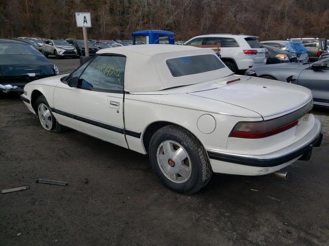 1G4EC33C4LB906192 - 1990 BUICK REATTA WHITE photo 2