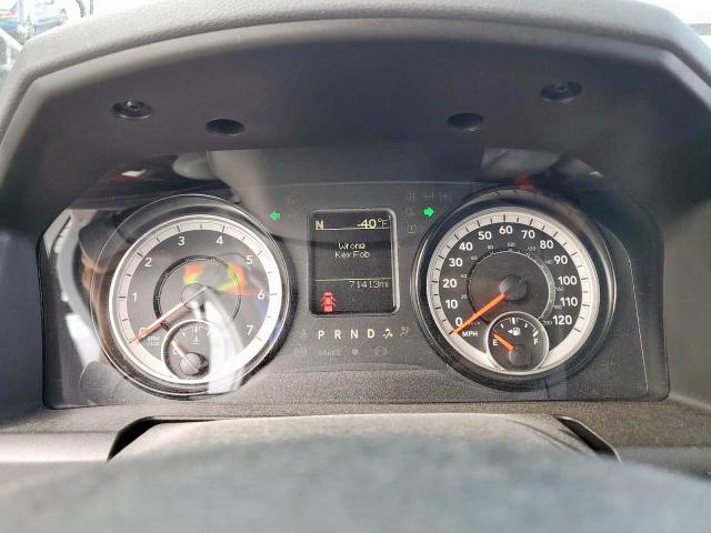 1C6RR6TT7KS572137 - 2019 RAM 1500 CLASS თეთრი ფოტო 8