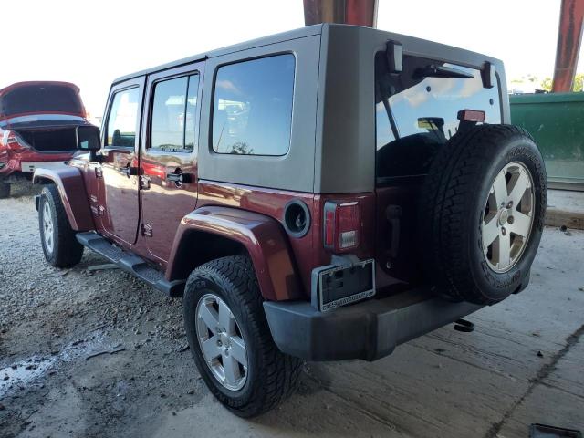 1J4GB59107L227614 - 2007 JEEP WRANGLER S MAROON photo 2