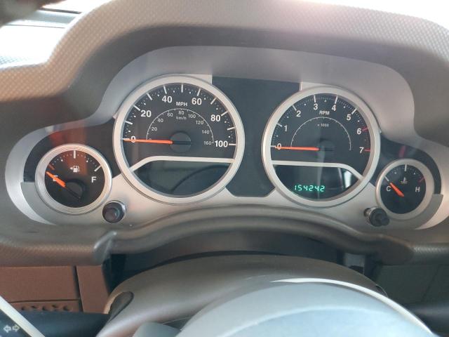 1J4GB59107L227614 - 2007 JEEP WRANGLER S MAROON photo 9