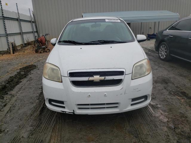 KL1TD5DE4BB134450 - 2011 CHEVROLET AVEO LS 白色 照片 5