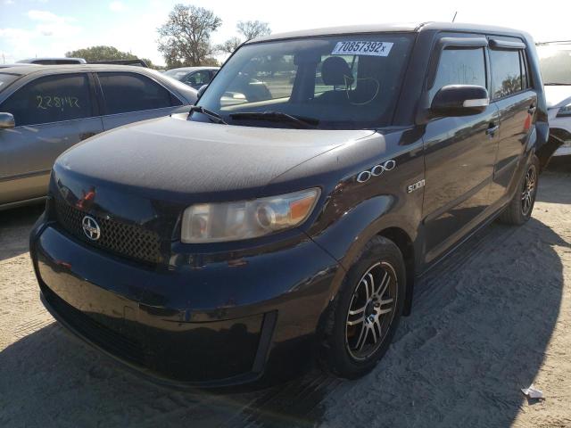 JTLZE4FE3A1103268 - 2010 TOYOTA SCION XB შავი ფოტო 1
