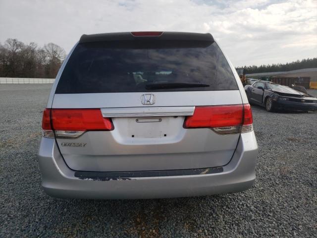 5FNRL3H7XAB040381 - 2010 HONDA ODYSSEY EX SILVER photo 6