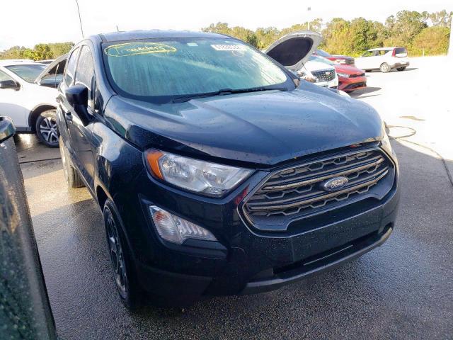 MAJ3S2FE9LC378543 - 2020 FORD ECOSPORT S BLACK photo 1