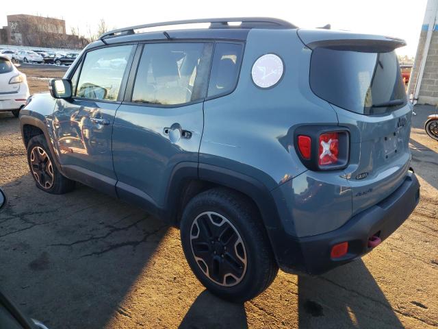 ZACCJBCT4GPD29607 - 2016 JEEP RENEGADE T GRAY photo 2