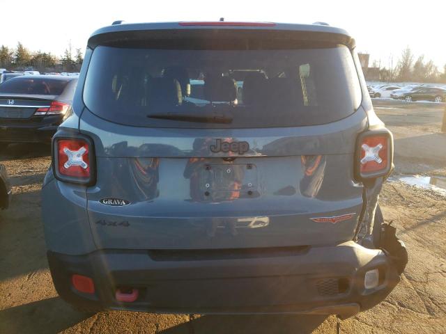 ZACCJBCT4GPD29607 - 2016 JEEP RENEGADE T GRAY photo 6