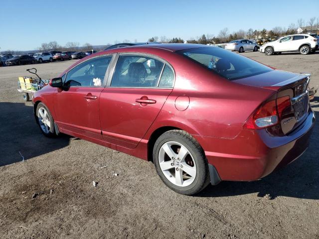 19XFA1F65AE037286 - 2010 HONDA CIVIC LX-S Burgund zdjęcie 2