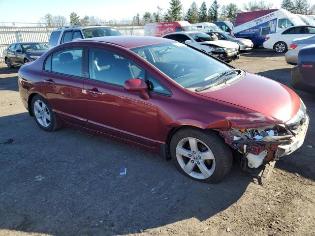 19XFA1F65AE037286 - 2010 HONDA CIVIC LX-S Burgund zdjęcie 4