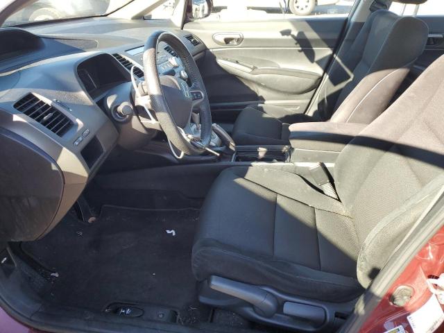 19XFA1F65AE037286 - 2010 HONDA CIVIC LX-S Burgund zdjęcie 7