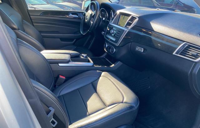 4JGDA5HB1FA578754 - 2015 MERCEDES-BENZ ML 350 4MA SILVER photo 5