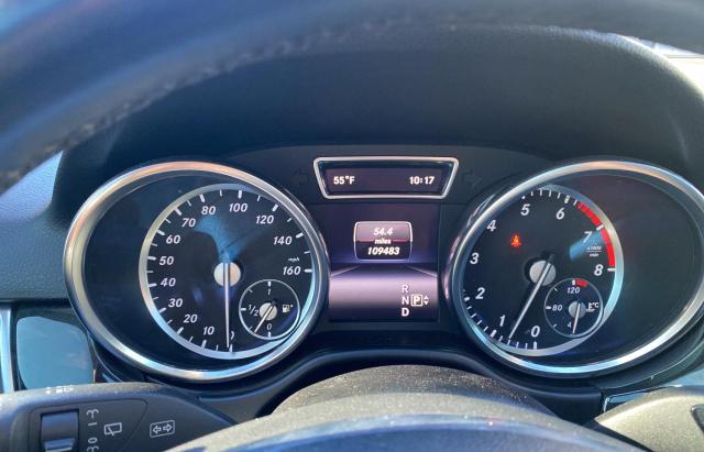 4JGDA5HB1FA578754 - 2015 MERCEDES-BENZ ML 350 4MA SILVER photo 8