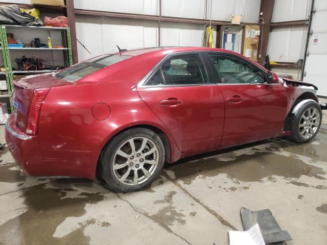 1G6DT57V180145697 - 2008 CADILLAC CTS HI FEA RED photo 3