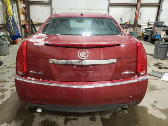 1G6DT57V180145697 - 2008 CADILLAC CTS HI FEA RED photo 6