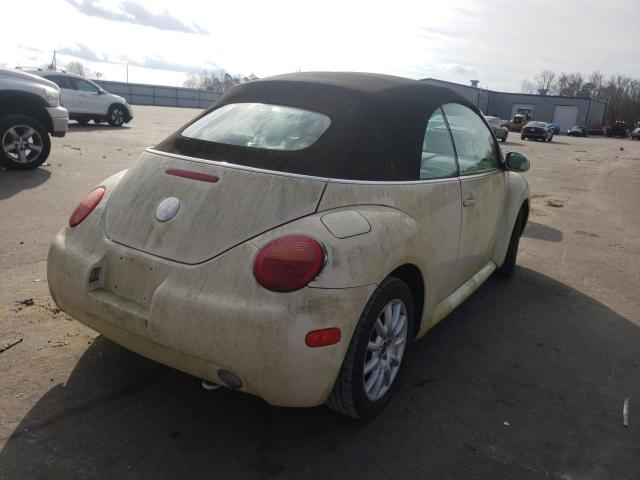 3VWCM31Y74M343542 - 2004 VOLKSWAGEN NEW BEETLE 白色 照片 4