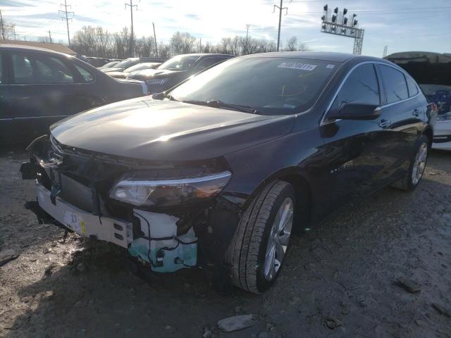 1G1ZE5SX4JF271165 - 2018 CHEVROLET MALIBU PRE შავი ფოტო 2