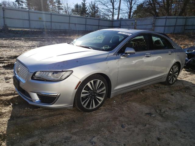 3LN6L5D96HR627753 - 2017 LINCOLN MKZ SELECT SILVER photo 1