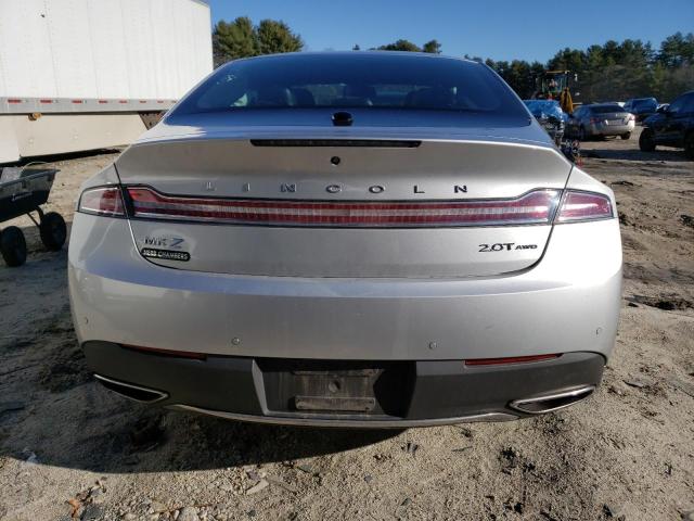 3LN6L5D96HR627753 - 2017 LINCOLN MKZ SELECT SILVER photo 6