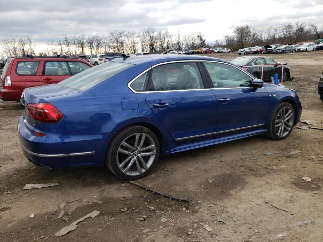 1VWDT7A37HC056910 - 2017 VOLKSWAGEN PASSAT R-L BLUE photo 3