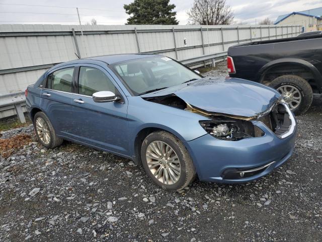 1C3BC2FB3BN601319 - 2011 CHRYSLER 200 LIMITE BLUE photo 4