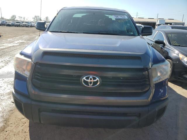 5TFRM5F10FX083082 - 2015 TOYOTA TUNDRA DOU BLUE photo 5