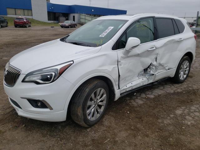 LRBFX2SA1JD003652 - 2018 BUICK ENVISION E WHITE photo 1