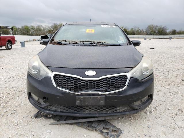 KNAFX5A81E5166932 - 2014 KIA FORTE EX BLACK photo 5