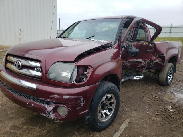 5TBDT44106S530728 - 2006 TOYOTA TUNDRA DOU BURGUNDY photo 1