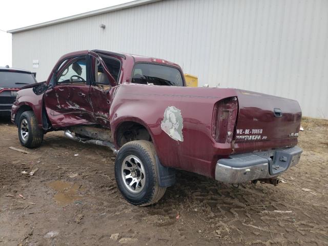 5TBDT44106S530728 - 2006 TOYOTA TUNDRA DOU BURGUNDY photo 2