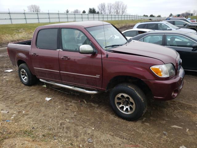 5TBDT44106S530728 - 2006 TOYOTA TUNDRA DOU BURGUNDY photo 4