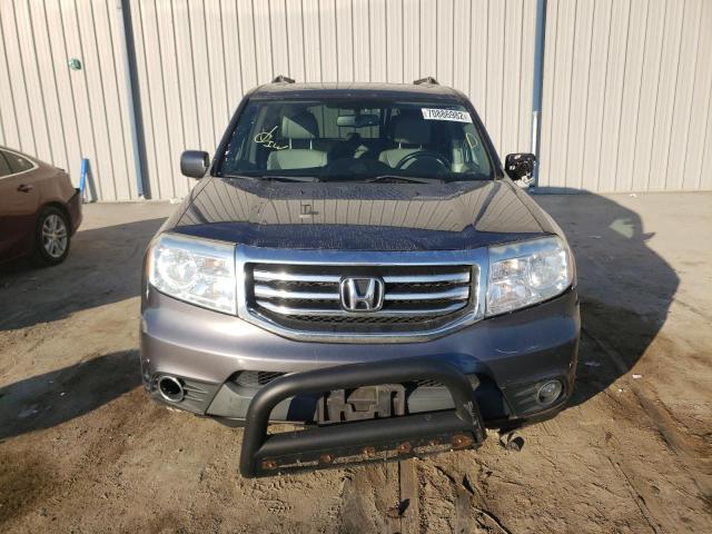 5FNYF4H95EB023861 - 2014 HONDA PILOT TOUR GRAY photo 5