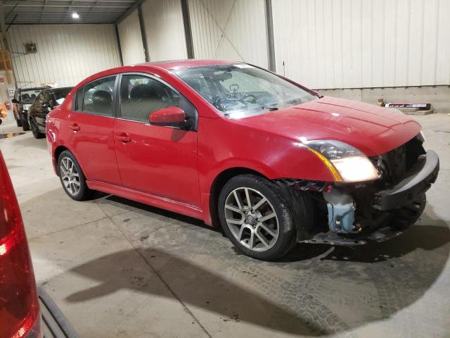 3N1BB61E48L715588 - 2008 NISSAN SENTRA SE- RED photo 4