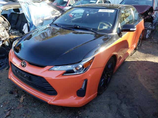 JTKJF5C75FJ006641 - 2015 TOYOTA SCION TC 橙色 照片 2