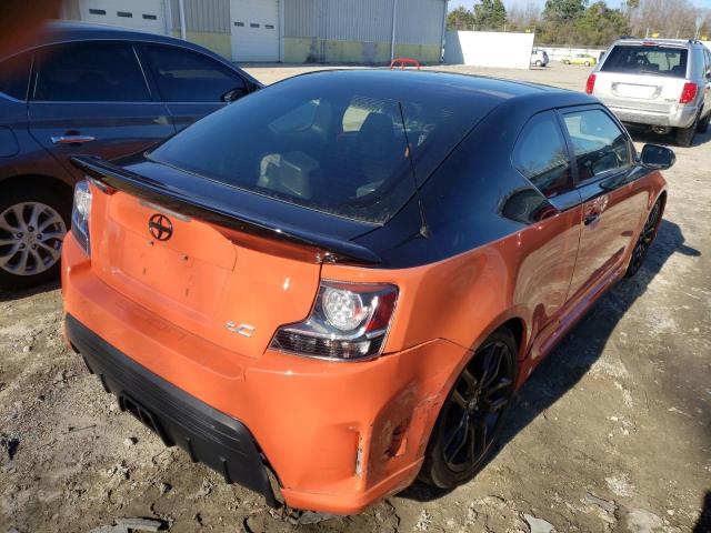 JTKJF5C75FJ006641 - 2015 TOYOTA SCION TC 橙色 照片 4