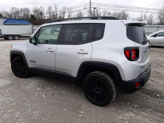 ZACNJBAB5KPK40234 - 2019 JEEP RENEGADE S SILVER photo 2