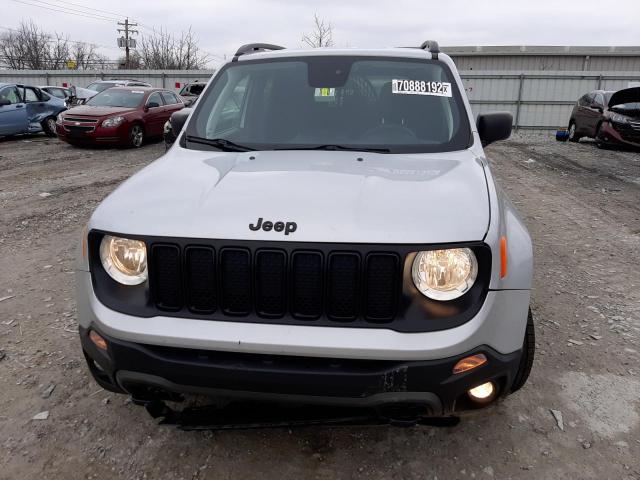 ZACNJBAB5KPK40234 - 2019 JEEP RENEGADE S SILVER photo 5