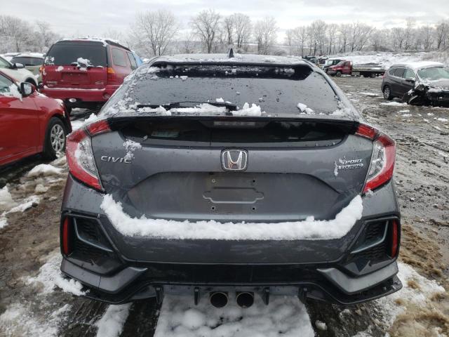 SHHFK7H94MU417790 - 2021 HONDA CIVIC SPOR GRAY photo 6